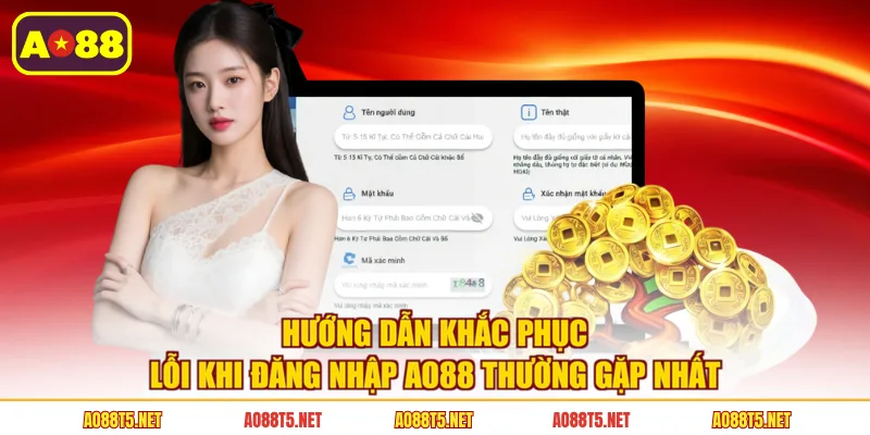 Hướng dẫn khắc phục lỗi khi đăng nhập AO88 thường gặp nhất